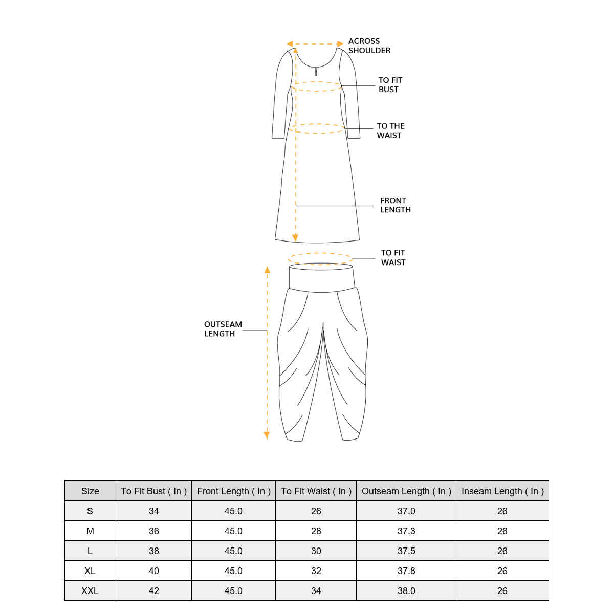 KETCH Women's Woven Design Straight Kurta with Palazzos and Dupatta | Multicolour - XL