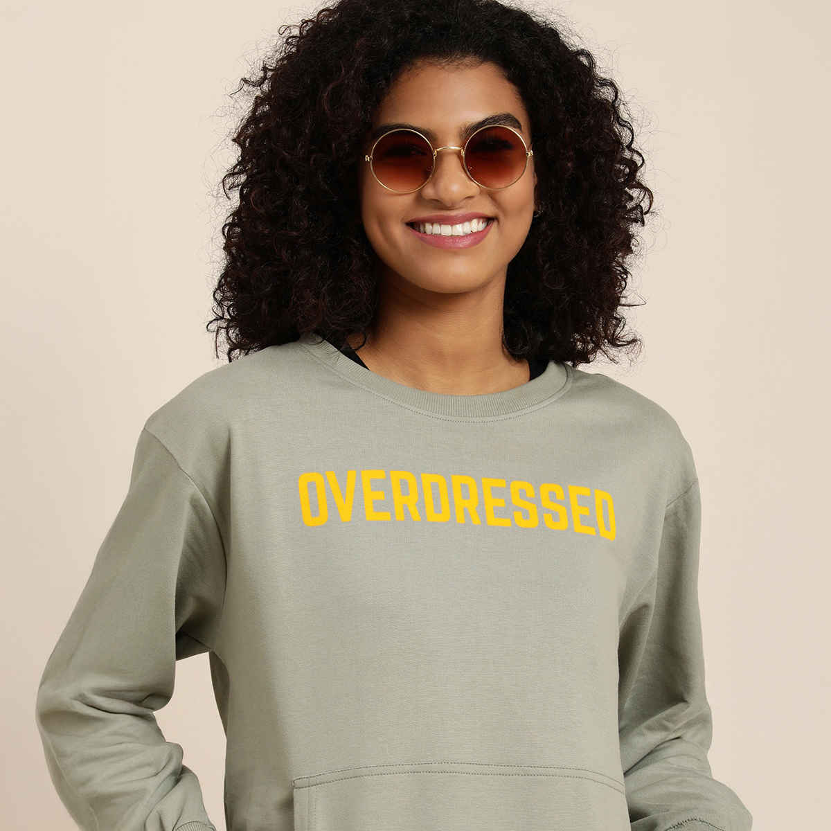 Dillinger Women's Sweatshirt | Dlwmnswt016 | Grey - L