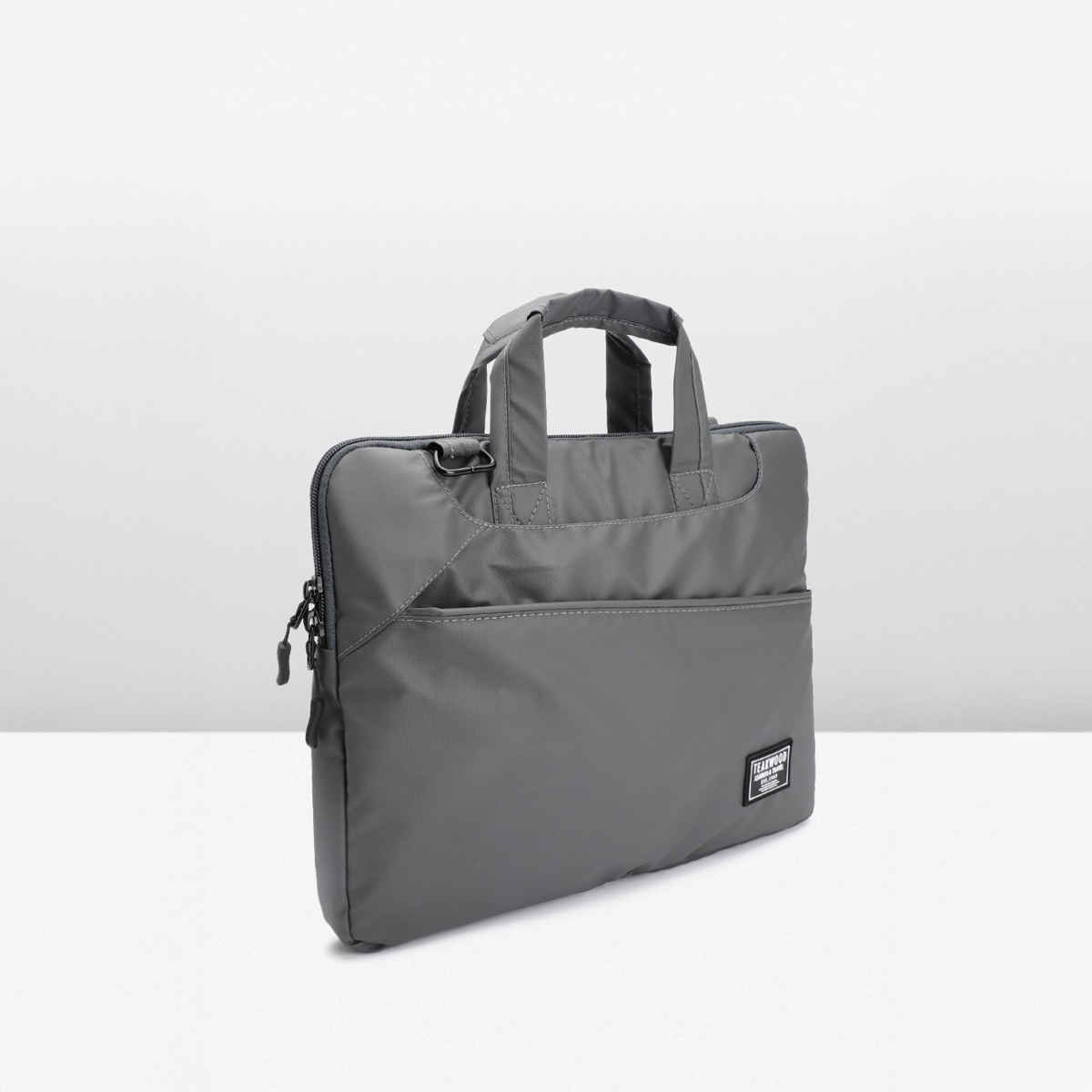 Teakwood Unisex Leathers Xerxes Backpack | Laptop Sleeve | Grey