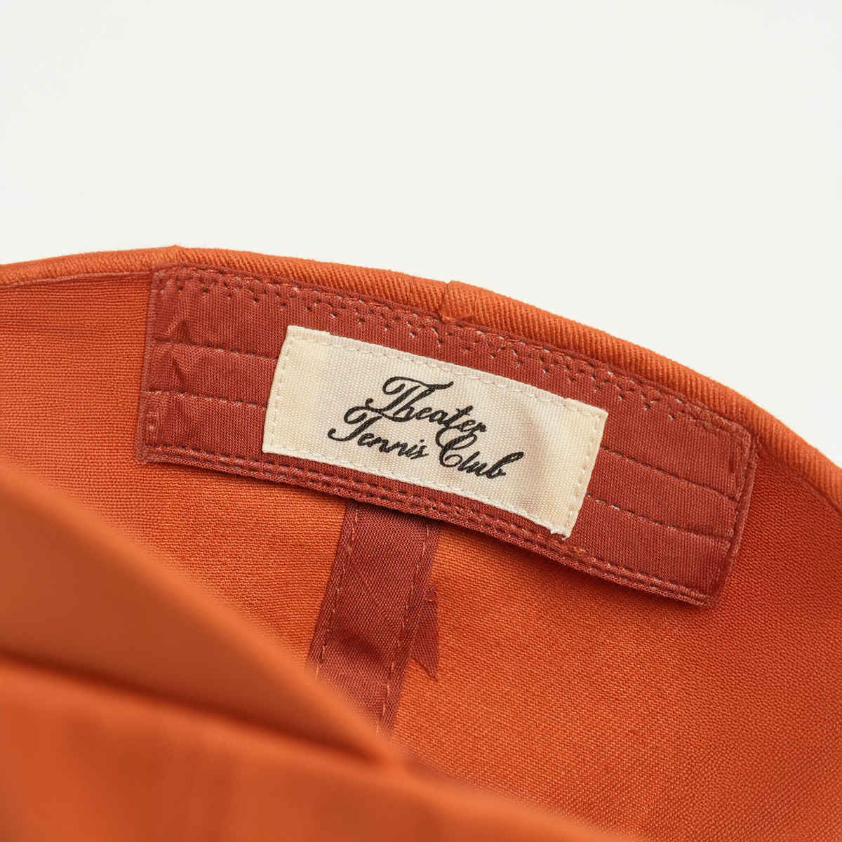Theater Unisex Solid 60% Nylon and 40% Polyester Cap | Rust Orange - Free Size