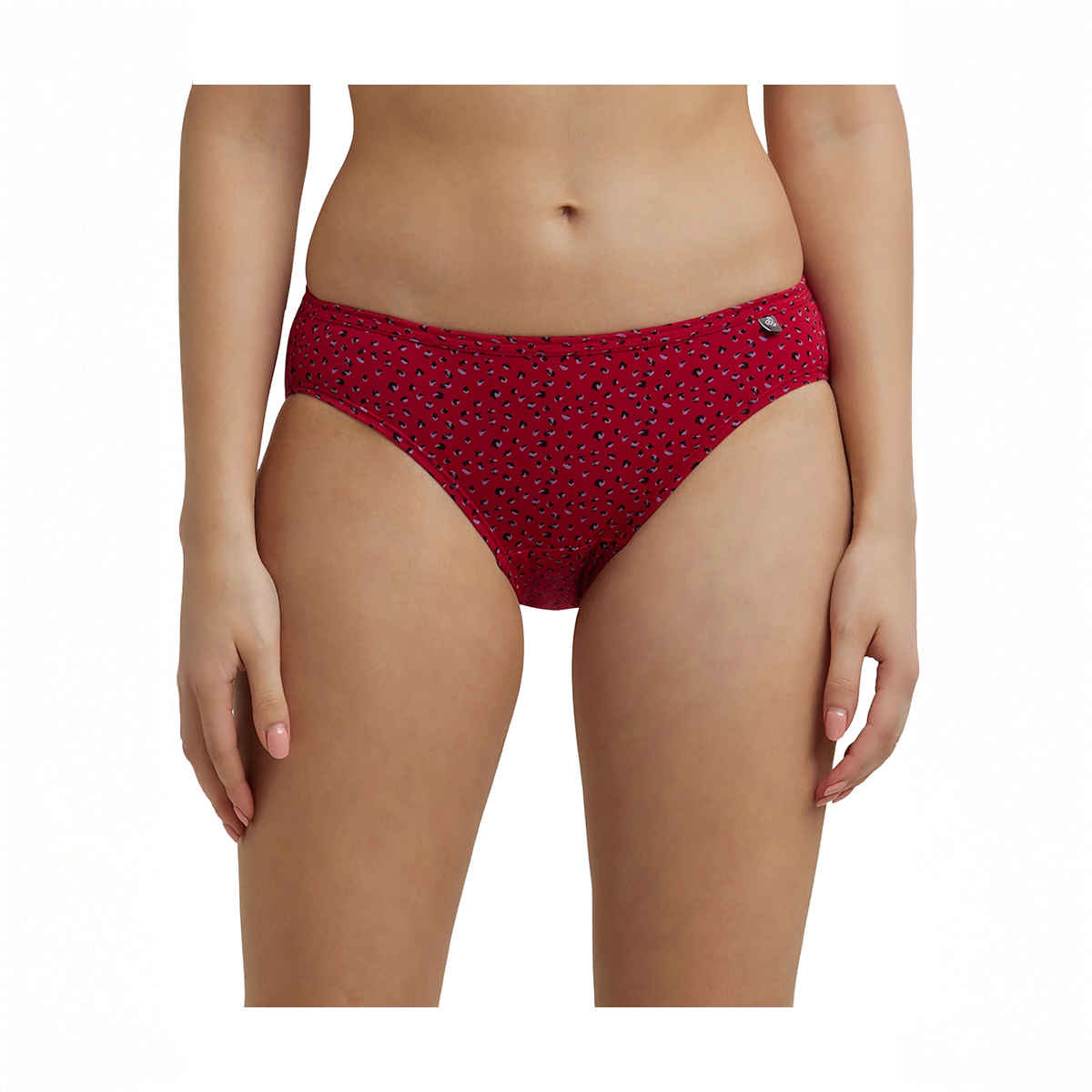 Jockey 1410 Women's Super Combed Cotton Underwear Bikini Panty|PO3 | Multicolor Dark assorted-L