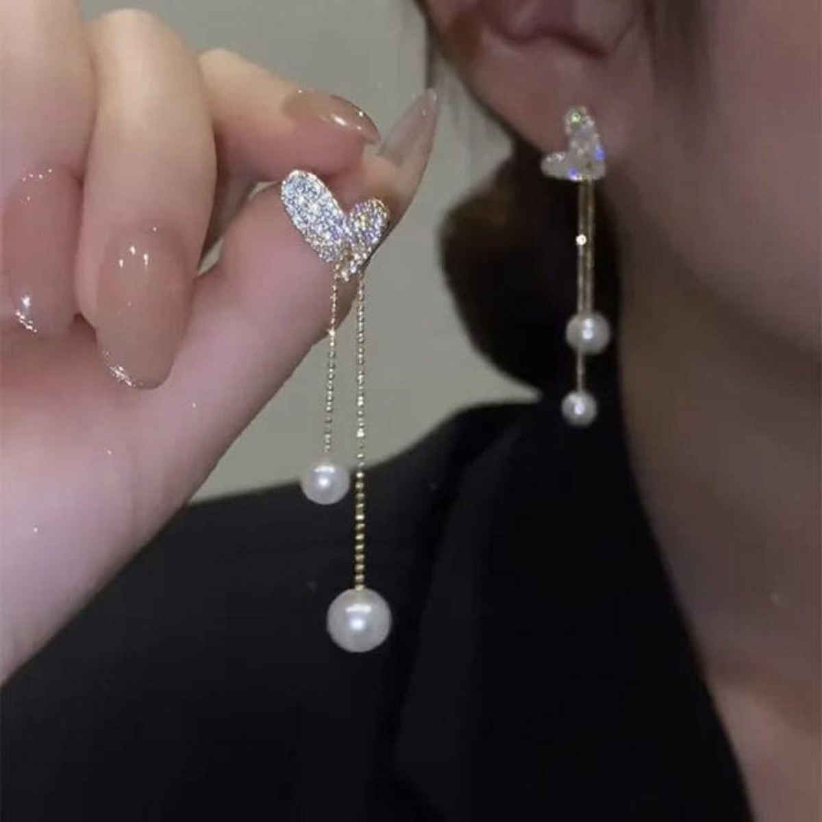 Estailo Fashion Women's Jewellery Earrings Silver One Size | E0001327