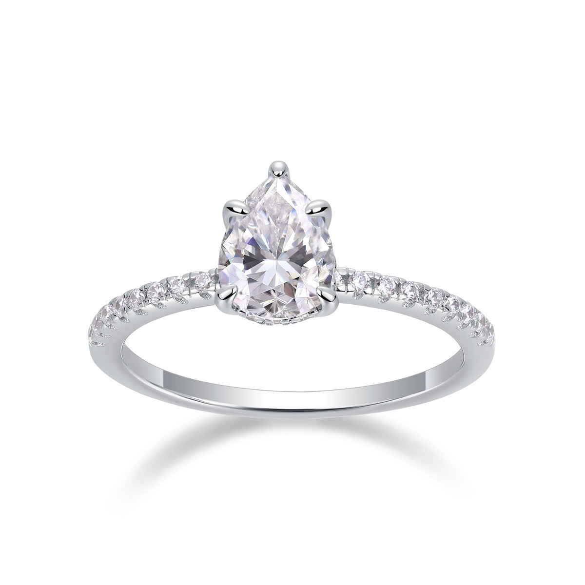 Beautynx Pure Romance Solitaire Ring | Silver | BNX-RNG-0550
