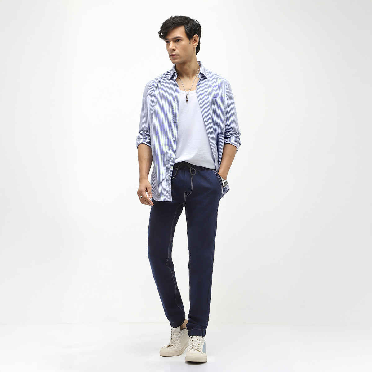 Urbano Fashion Men's Jeans Slim Fit | Dark Blue | 32