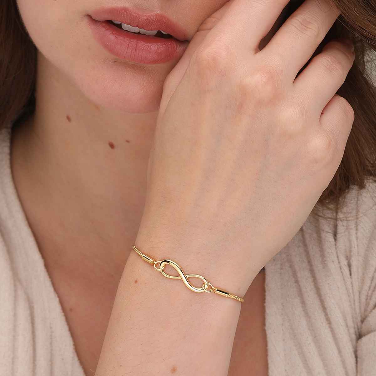 Palmonas Infinity Wish Bracelet For Womens | Waterproof And Anti-Tarnish