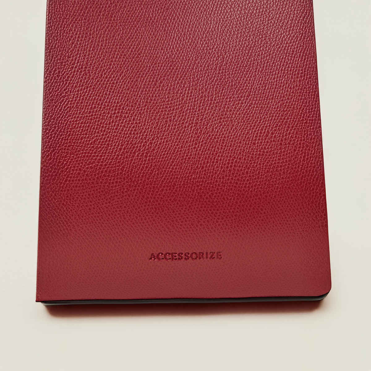 Accessorize London Women's Faux Leather Tote Bag - Red