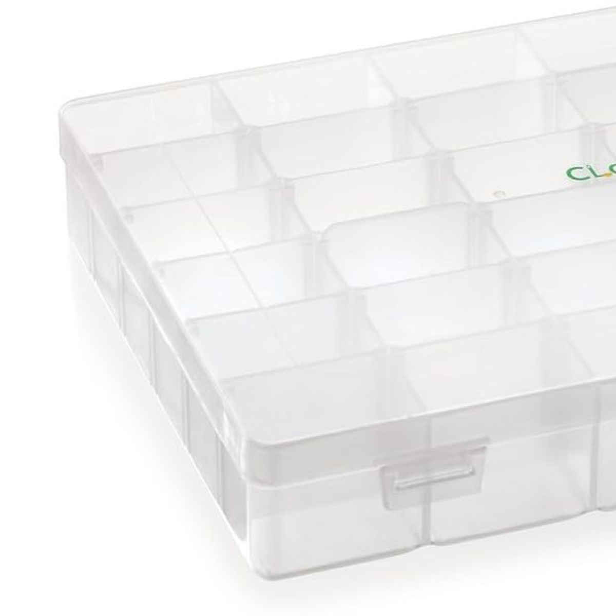Clazkit Plastic 36 Grid Cells Multicolorpurpose Organizer Rectangular Storage Box