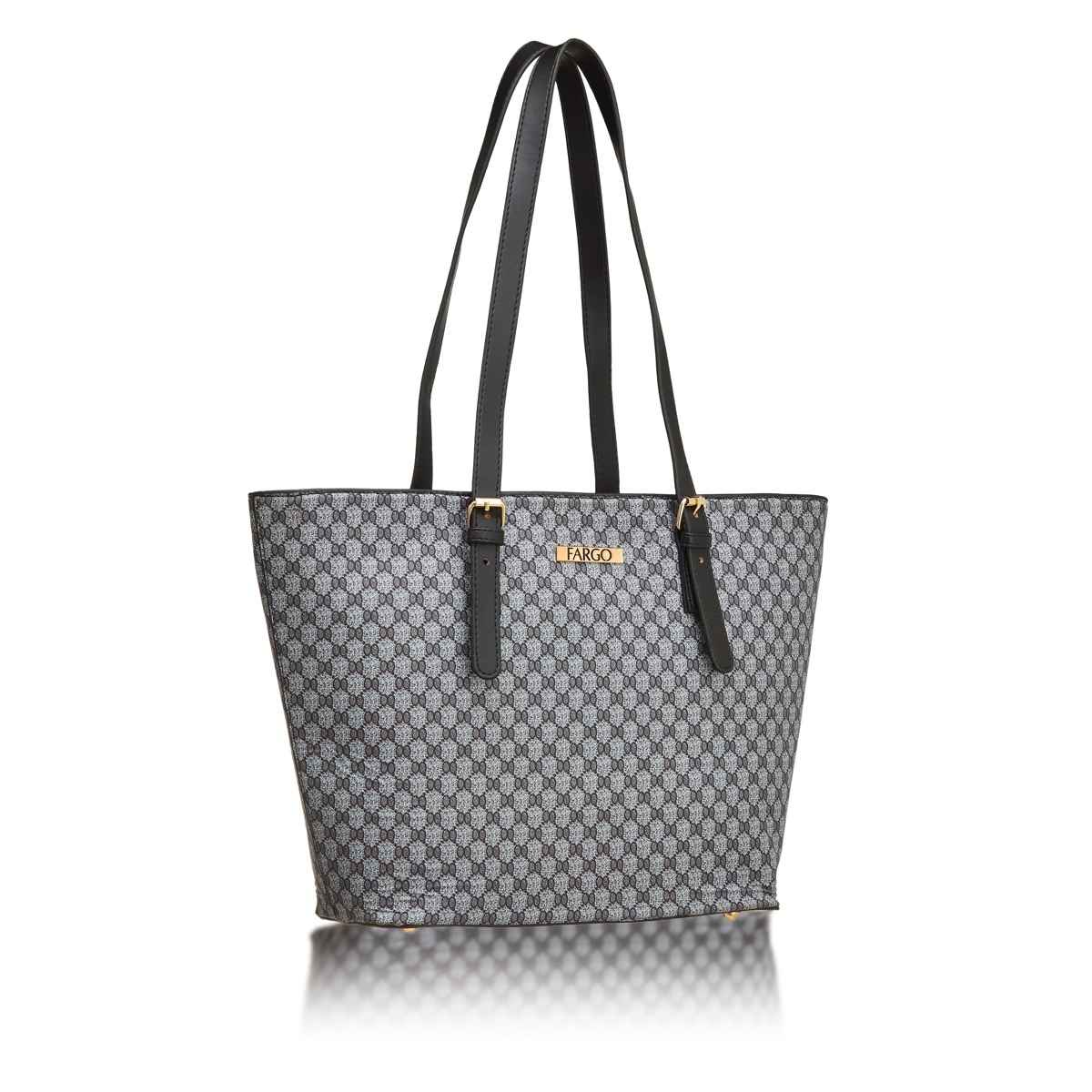 Fargo Women's Handbag | Black & Grey
