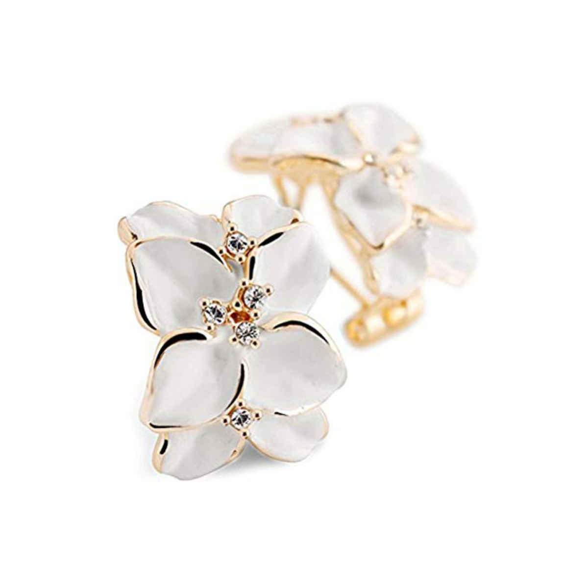 YouBella Earrings for Women Jewellery Crystal Earrings Combo Tops for Girls and Women