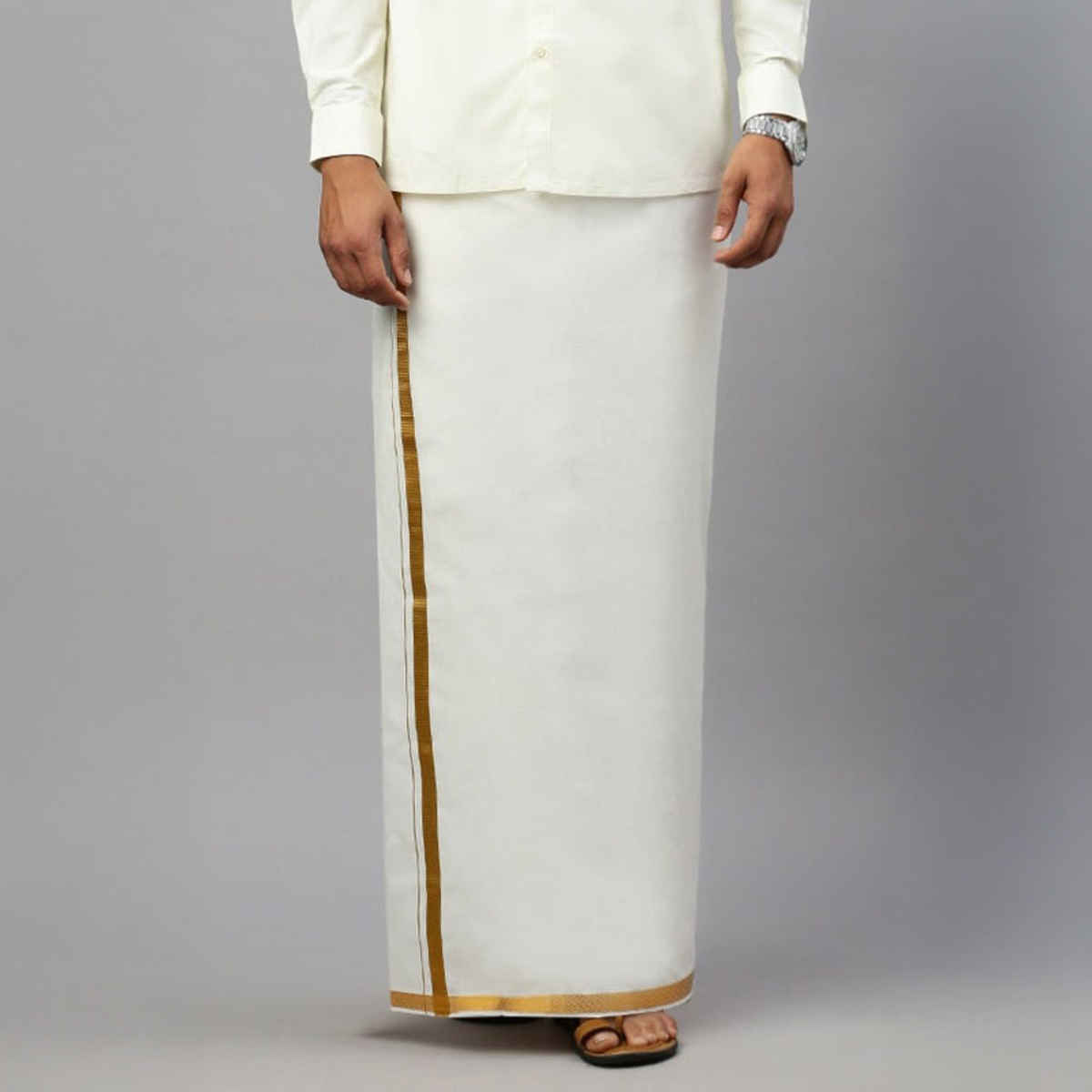 Ramraj Cotton Genxt 248 Adjustable Veshti/Dhoti