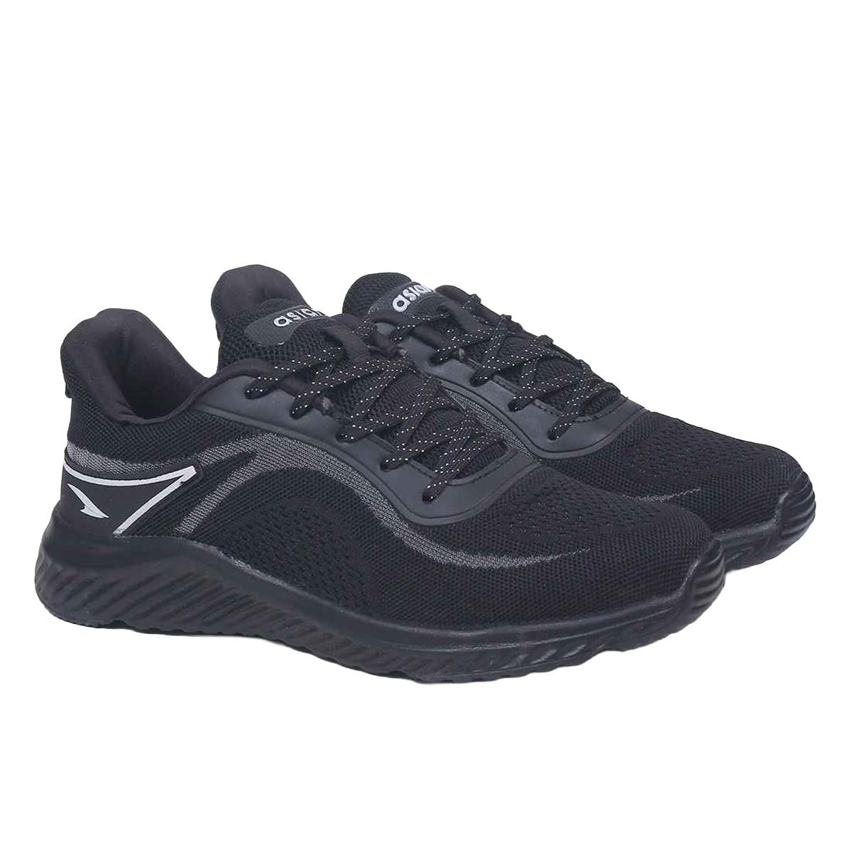 Asian Delta-20 Men Sports Shoes Black (Size-6)