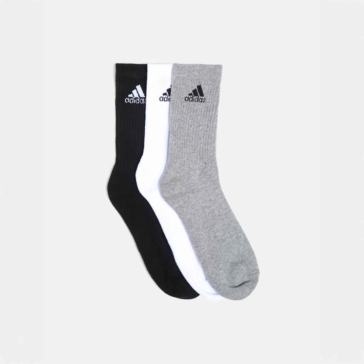 Adidas Men's' s Socks | AD-3511-CD7402 | Grey & Black