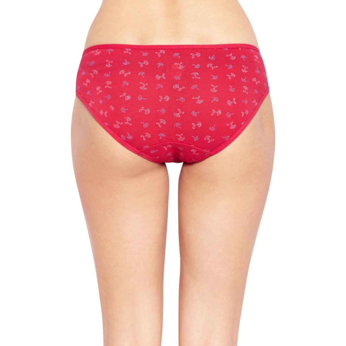 Bodycare Cotton Floral Bikini - Pack of 3 I Assorted-100