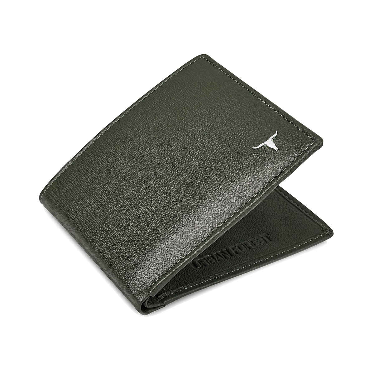 Urban Forest Men's George Leather Wallet | Green
