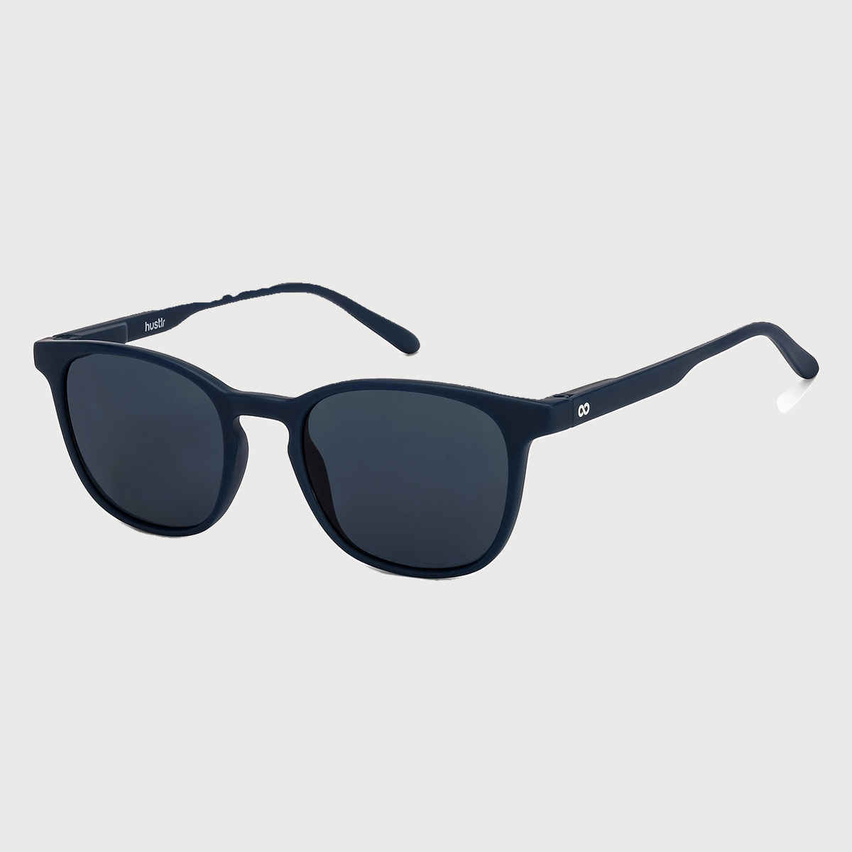 Lenskart Hustlr Unisex Sunglasses | Navy Blue-Grey