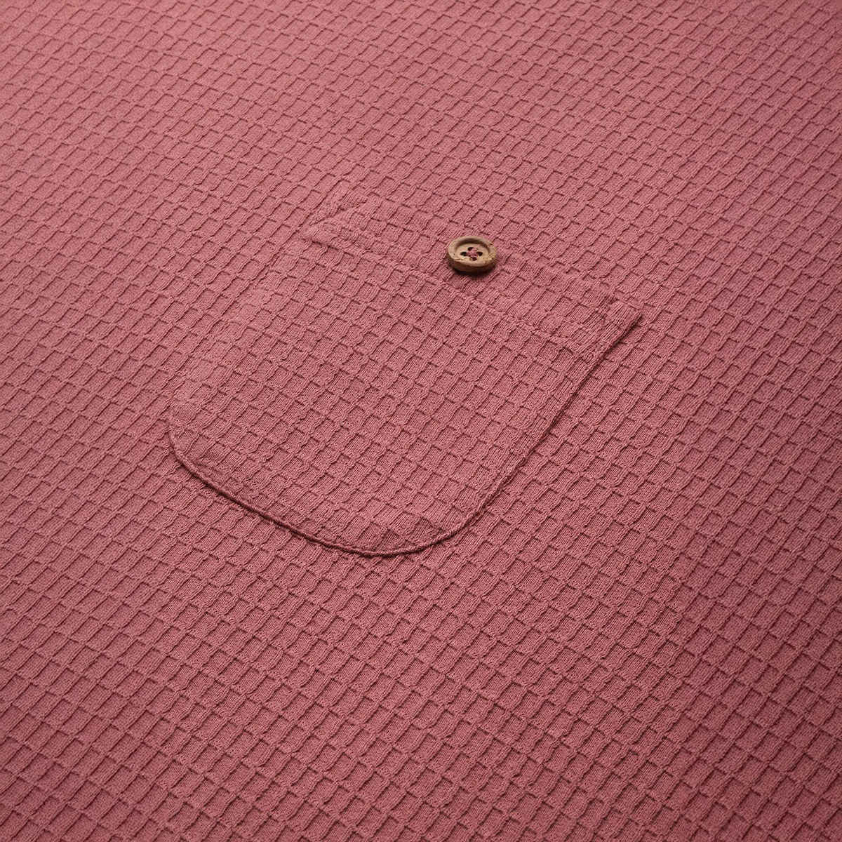 Dillinger Men's Long Sleeve T-shirts | DLGRFS031WRS | Withered Rose - L