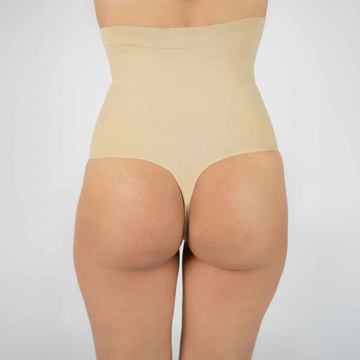 Theater Women Nude High Waisted Thong 2XL-3XL