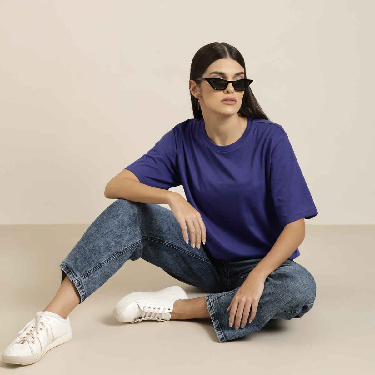 Dillinger Women's T-shirt | DLWOP001NBL | Navy Blue - L