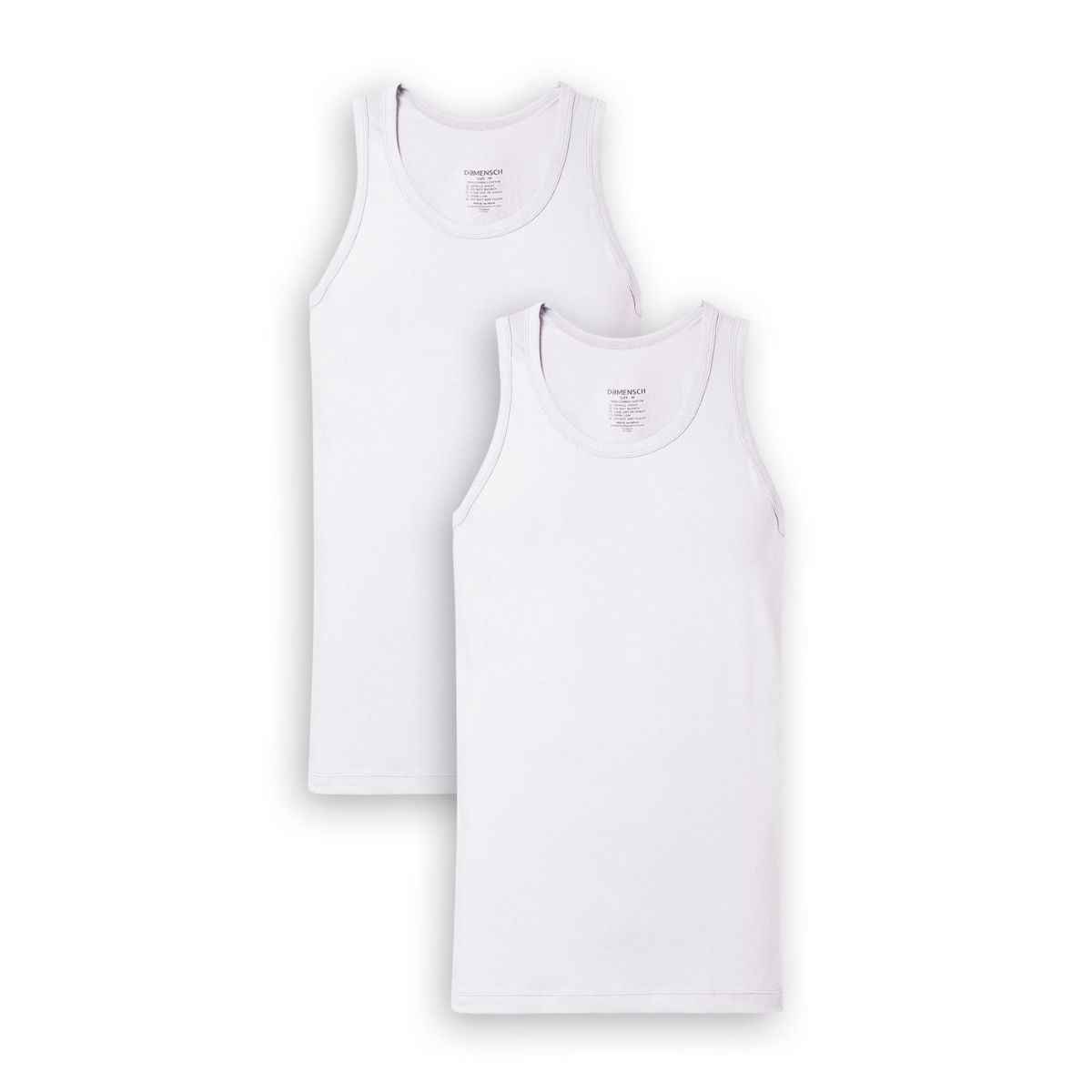 DaMENSCH Men's Vest | Neo-Cotton | Antibacterial Freshness - L