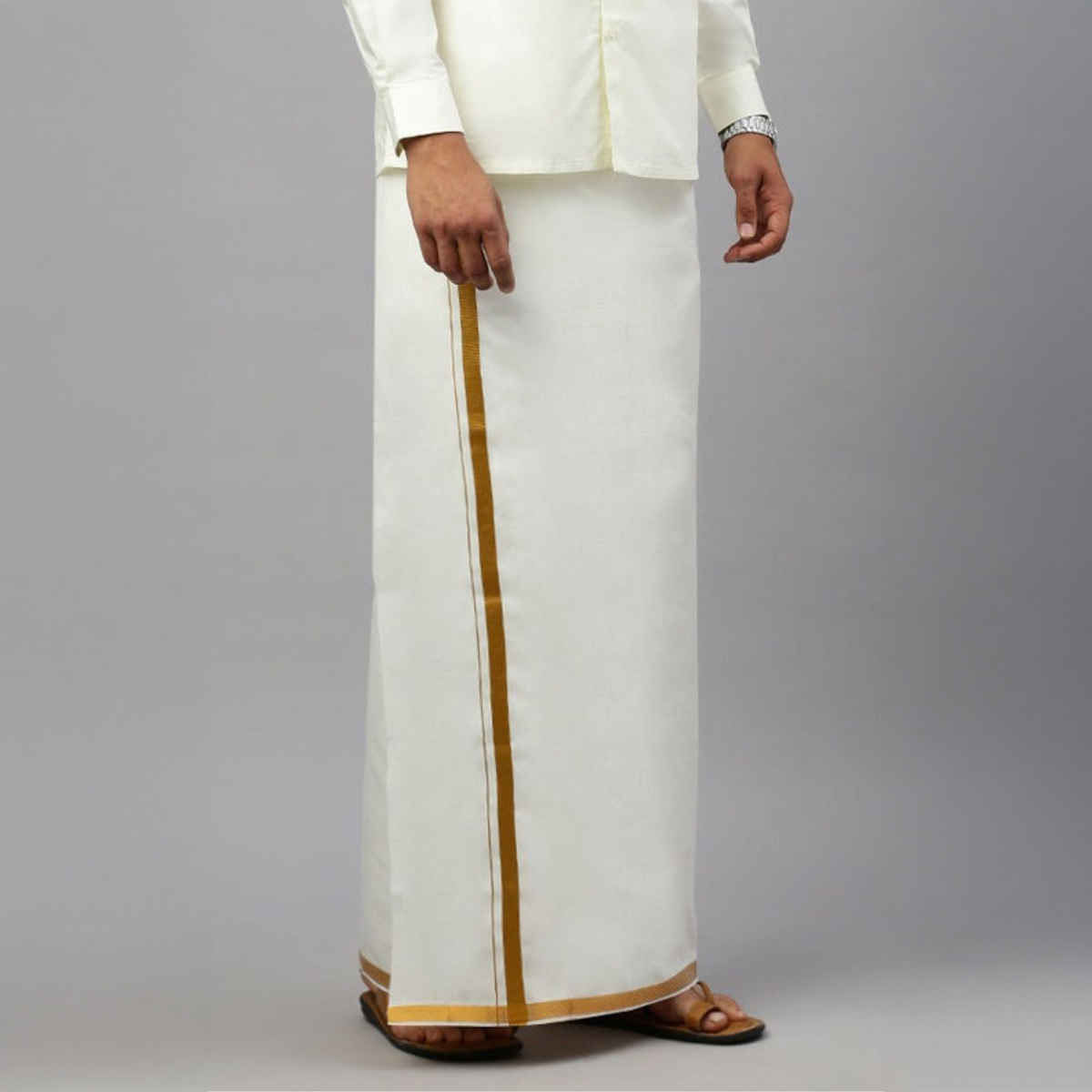 Ramraj Cotton Genxt 248 Adjustable Veshti/Dhoti