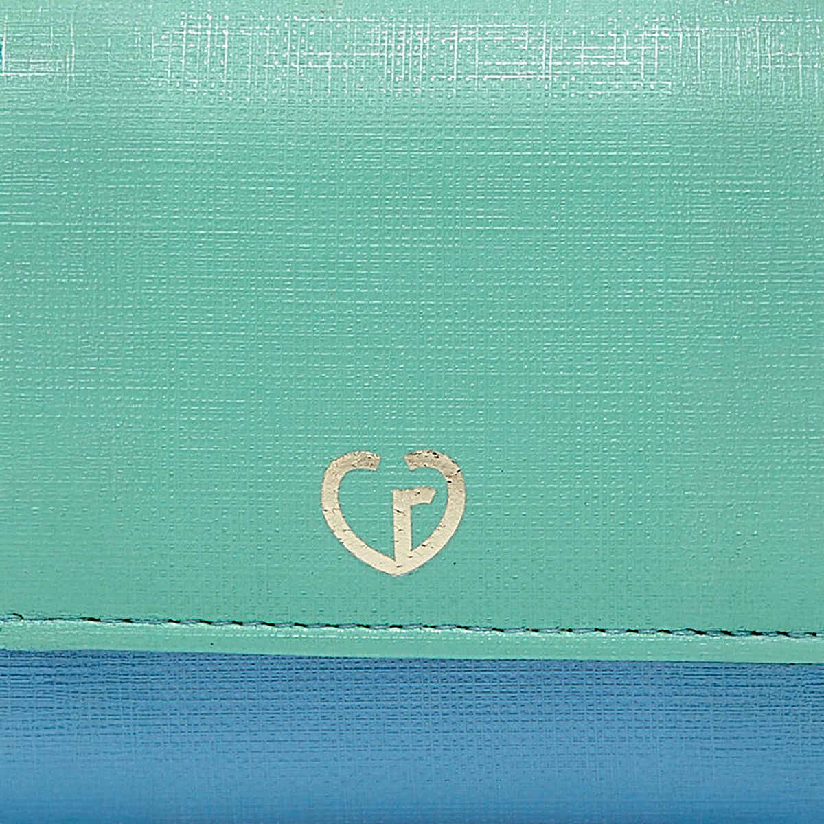 Caprese Women's Emerie Flaover Wallet | Blue - Medium