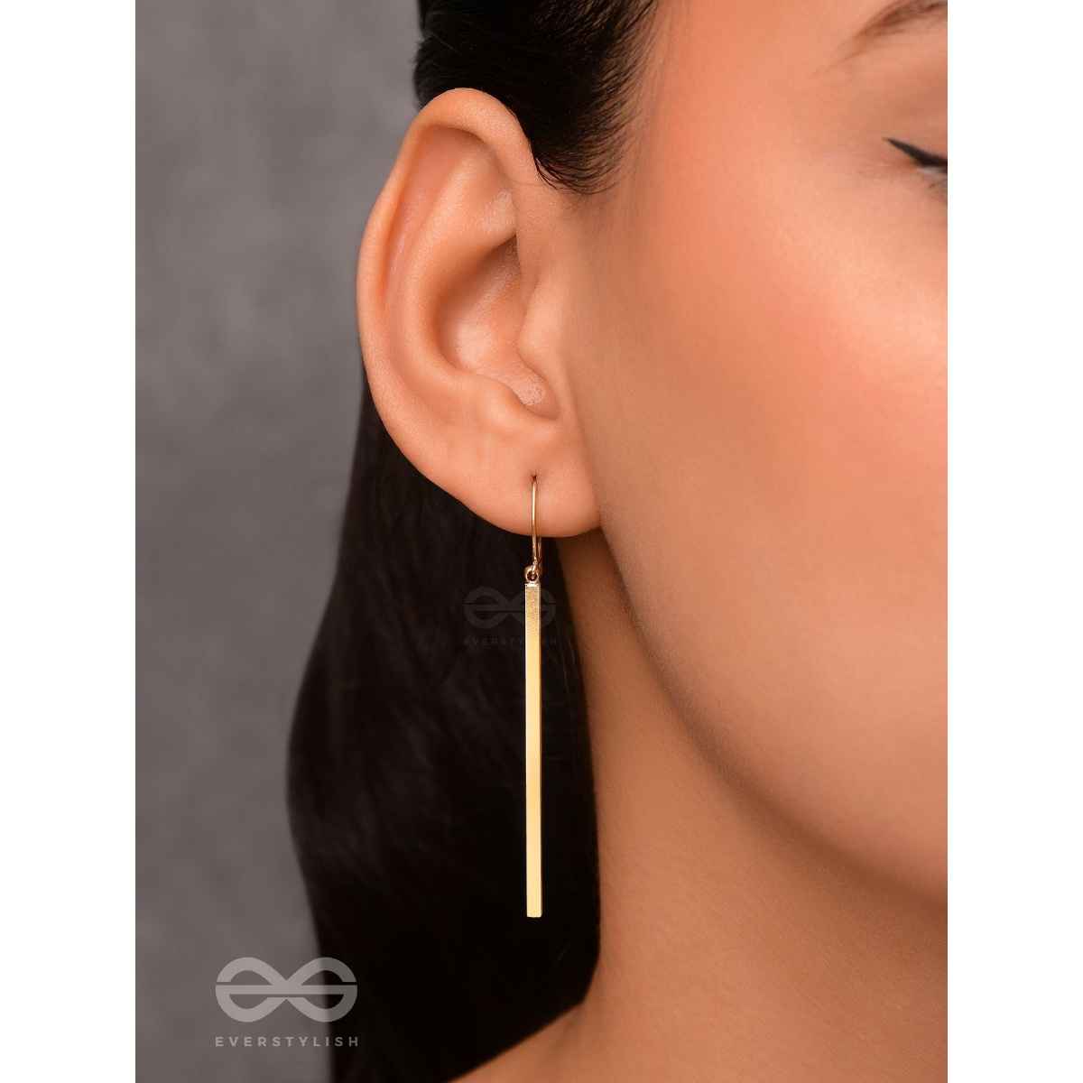 Everstylish The Luxury Dimensions - Classic Golden Earrings