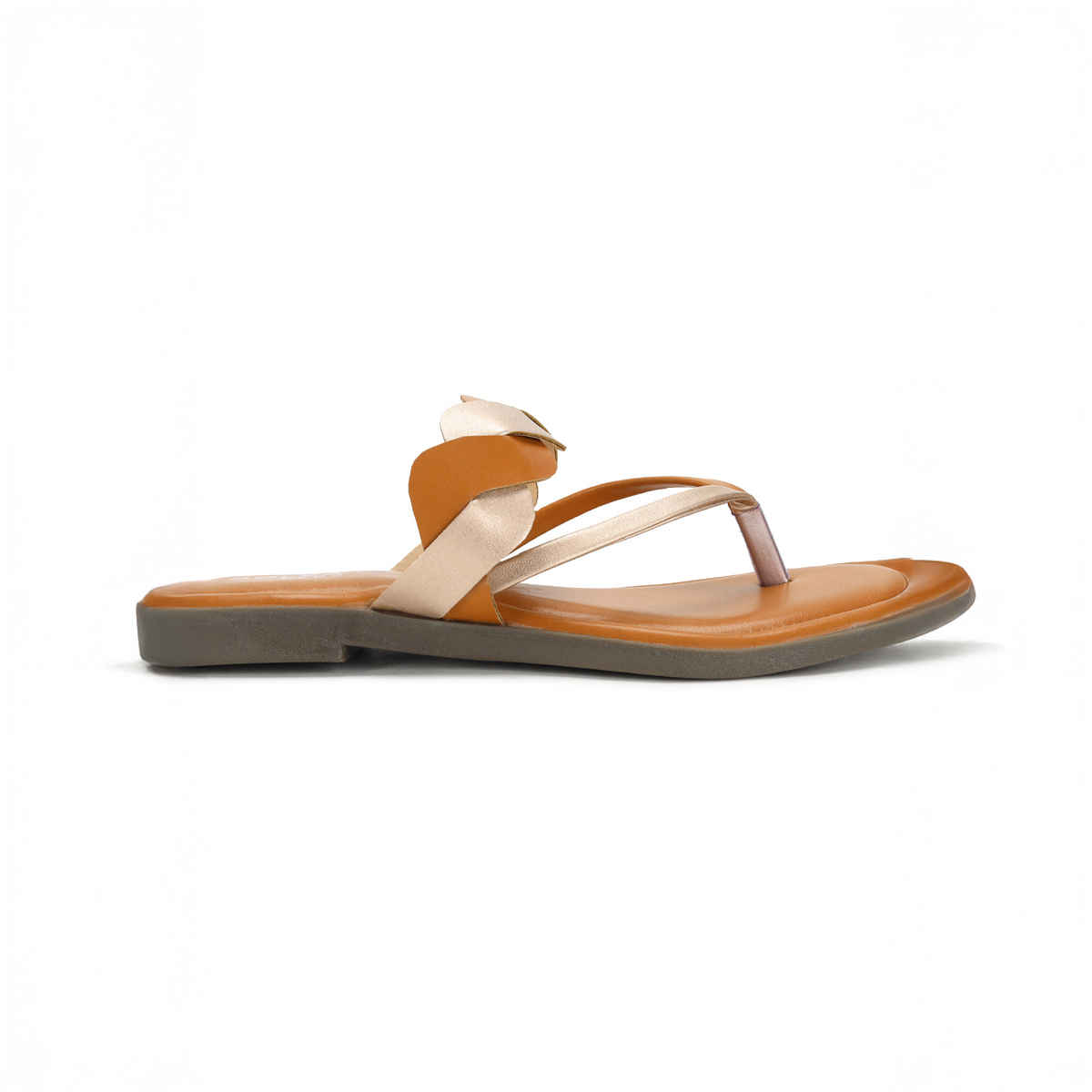 Paragon Women's Casual Sandals With Anti-Skid Sole & Sturdy Construction Brown - 4