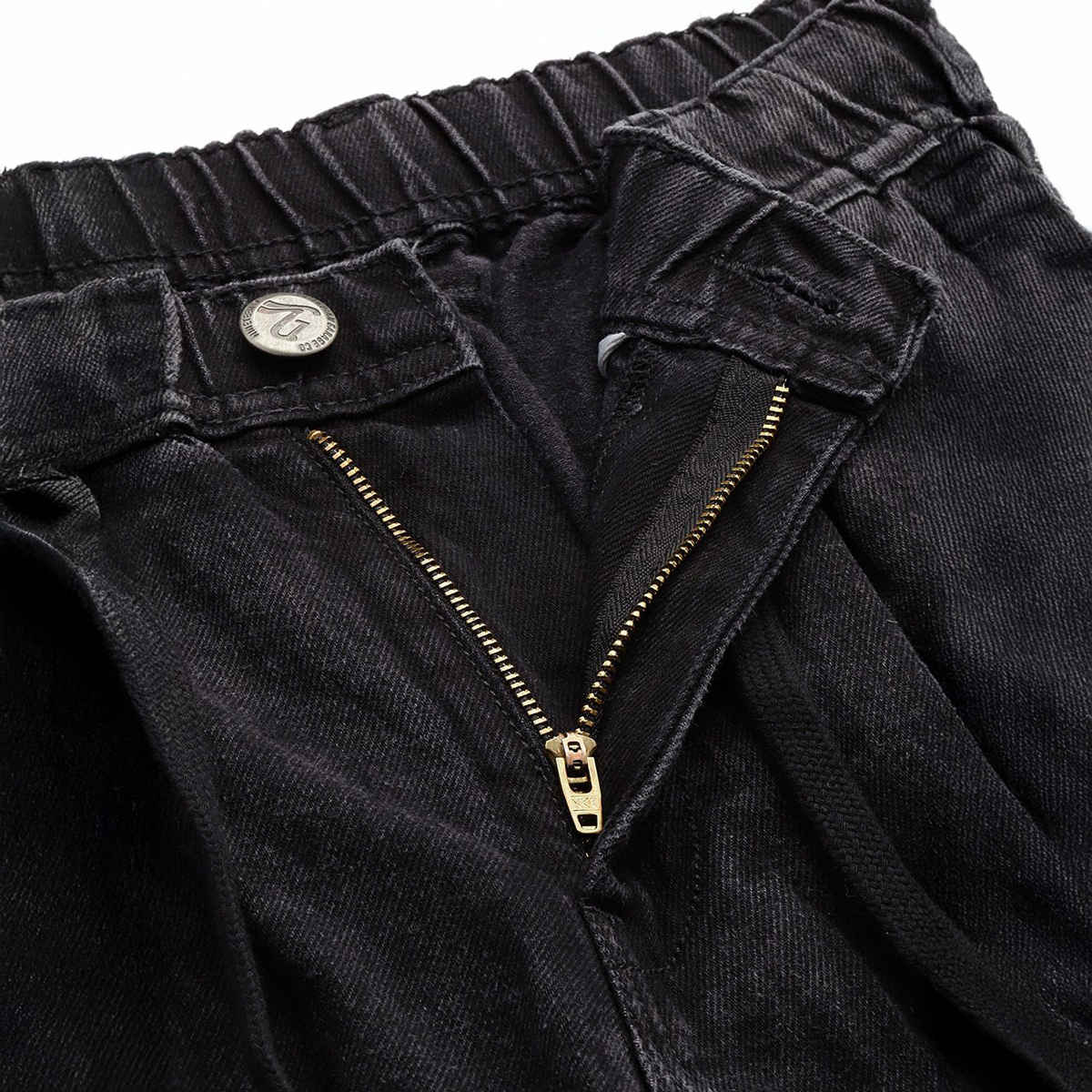 The Indian Garage Co Men's Relaxed Jogger Solid Casual Jeans | G711 | Grey - 34