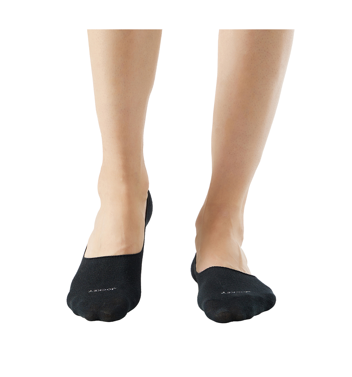Jockey Men's Solid Cotton, Nylon, and Elastane No Show Socks | Black - Free Size