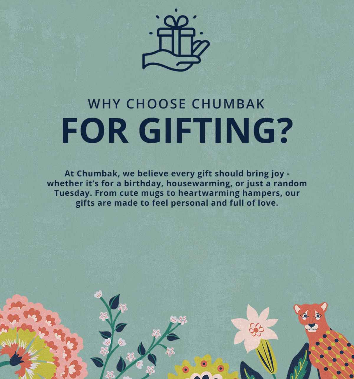 Chumbak Boho Bloom Mother's Day Gift Set | Flap Sling Bag & Wallet with Gift Box