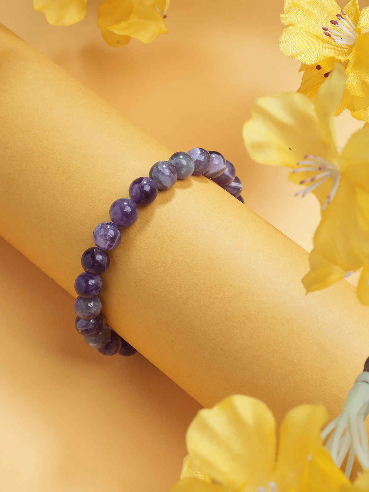 Scintillare By Sukkhi Natural Triple Protection Natural Stone Bracelet for Women Men & Unisex