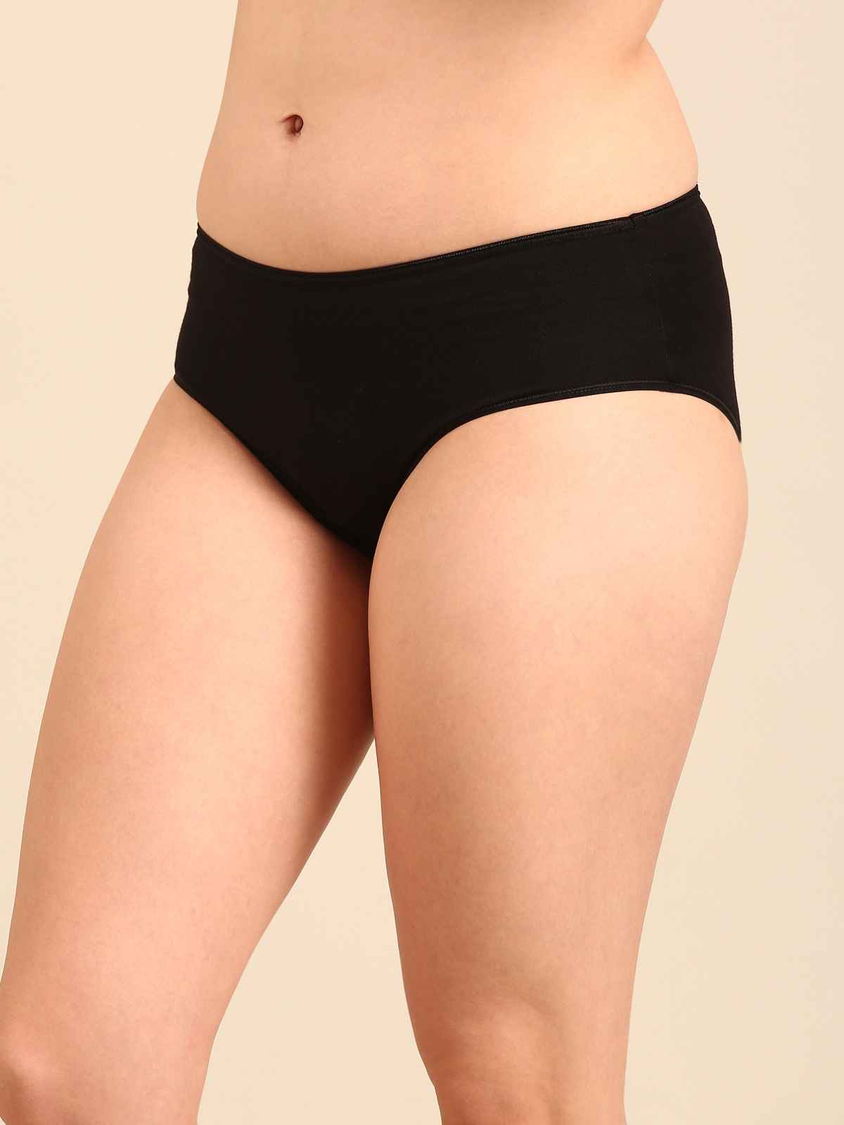 Pepe Jeans Womens Garnet Red Combo Premium 100% Cotton Women Hipster  - Pack of 3 (XXL) Breathable