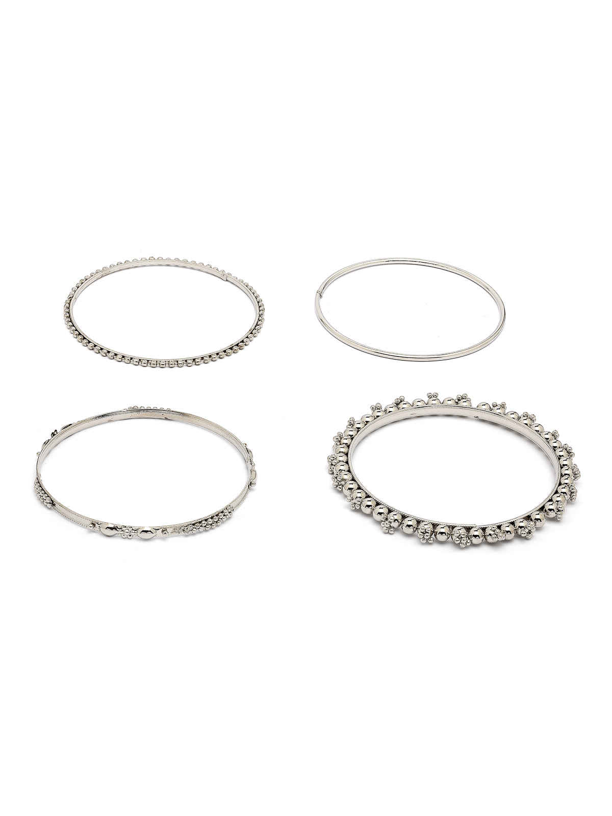 Sukkhi Impressive Oxidised Silver Plated Celebrity Inspired Bangle | B107299 2.4