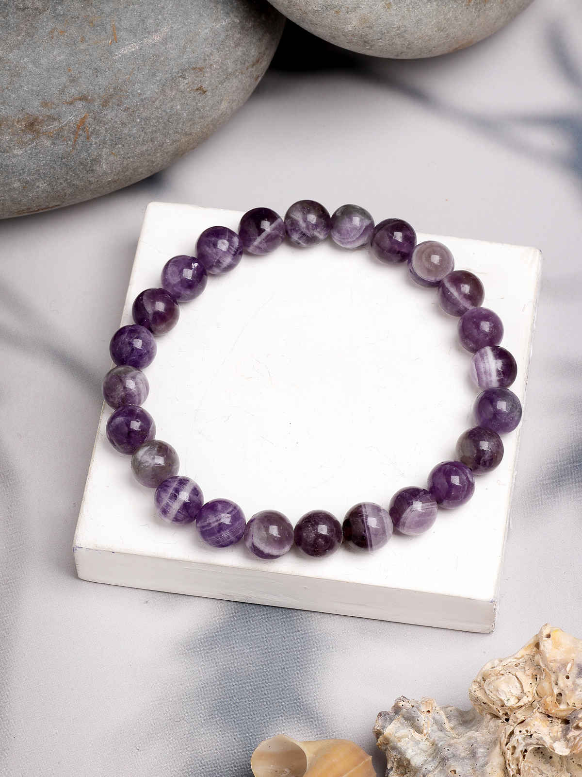 Scintillare By Sukkhi Natural Triple Protection Natural Stone Bracelet for Women Men & Unisex