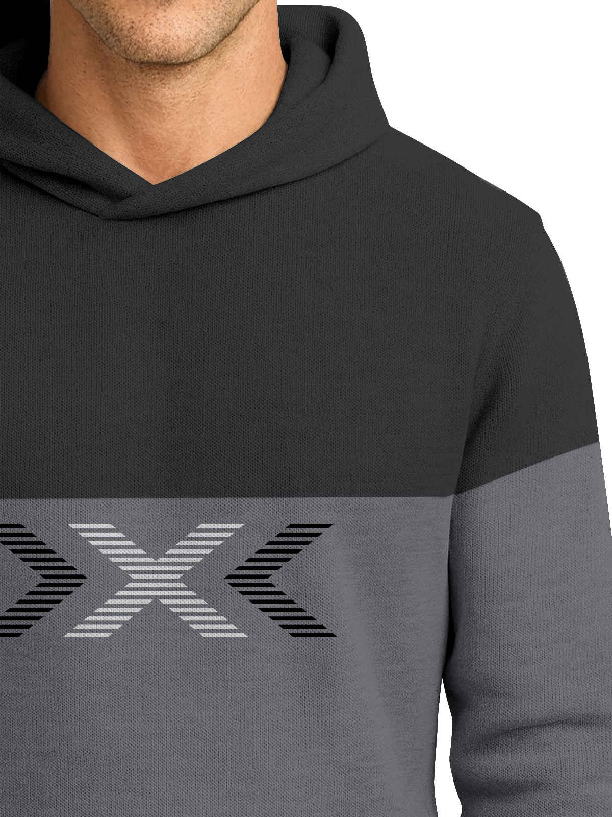 Bullmer Men's Trendy Cotton Blend Stylish Hoodie Sweatshirt for Winter Wear | Grey - M