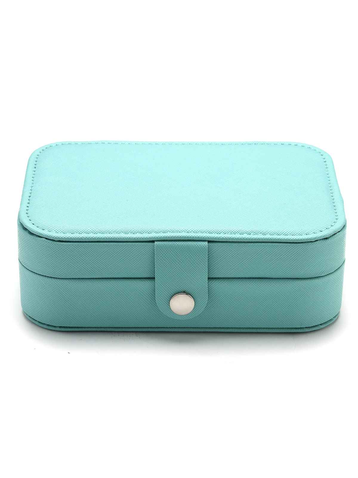 Scintillare By Sukkhi Poratble Mini Pu Leather Small Jewelry Box Jewelry Case Organizer