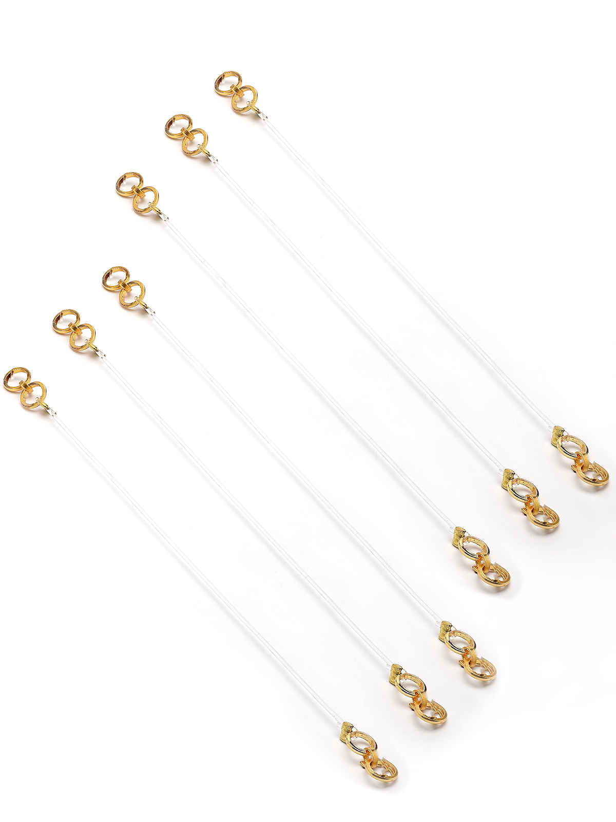 Scintillare By Sukkhi Flexible Ear Kaan Chain Ear Chains for Heavy Earring For Women