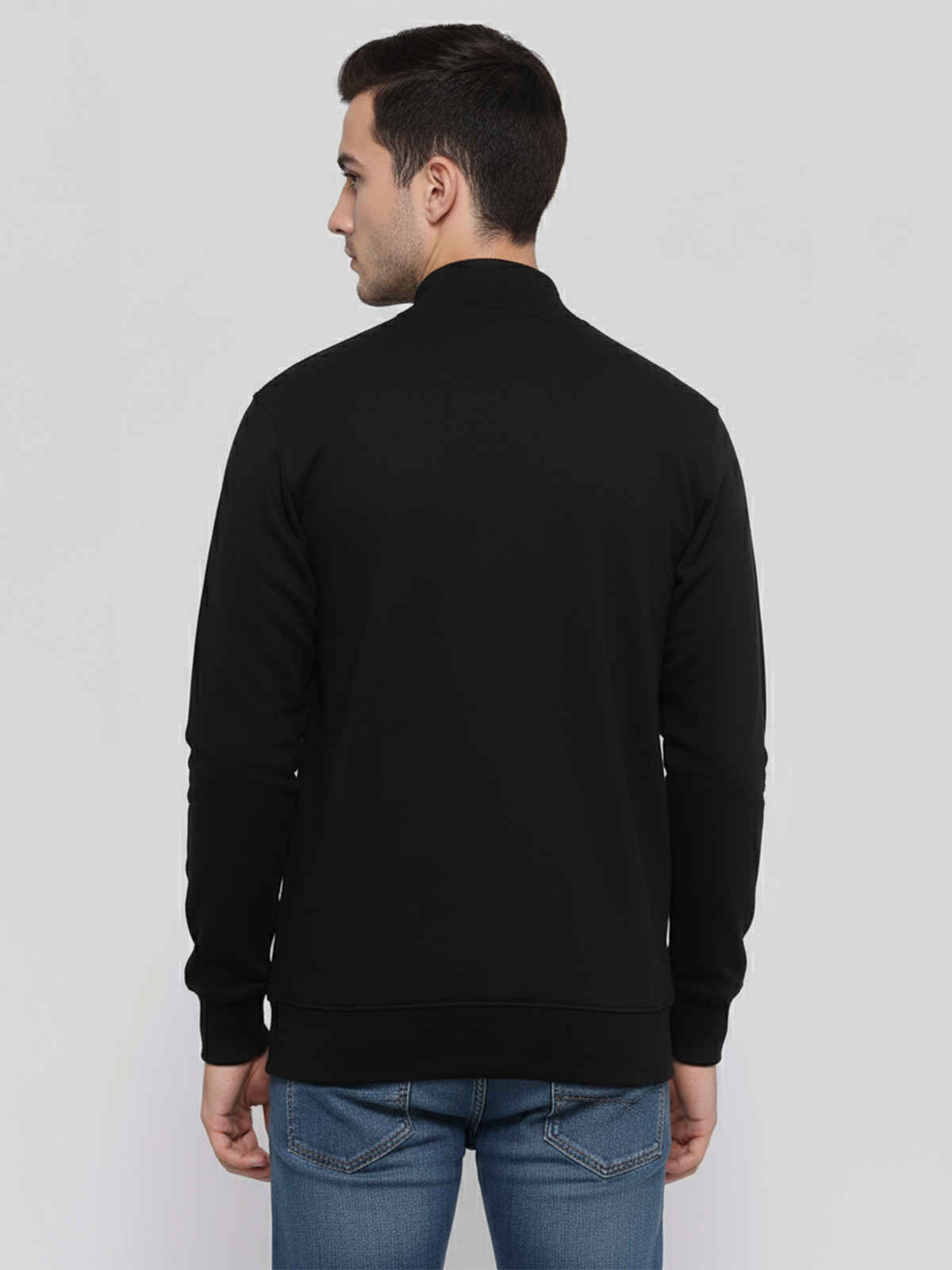 Onn Men's Premium Hi-Neck Jacket | Black - M