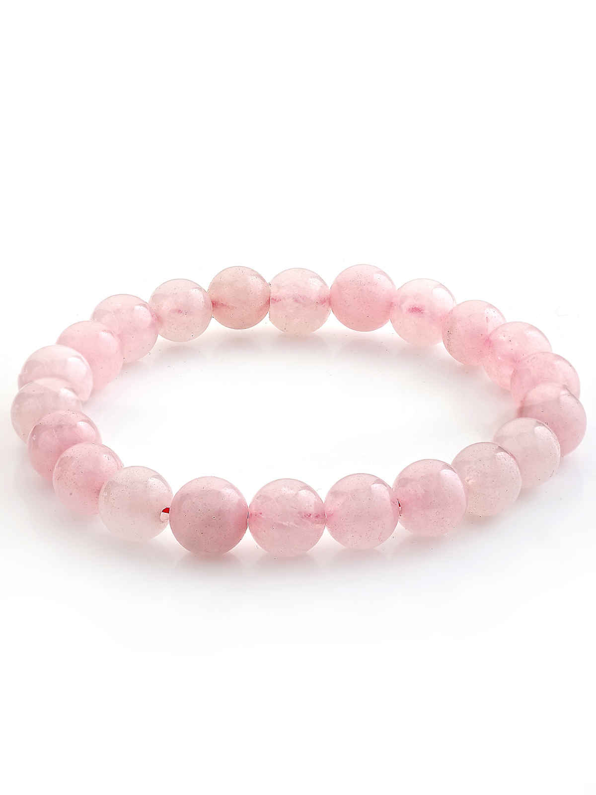 Scintillare By Sukkhi Triple Protection Natural Rose Quartz Romance Bracelet for Women & Unisex