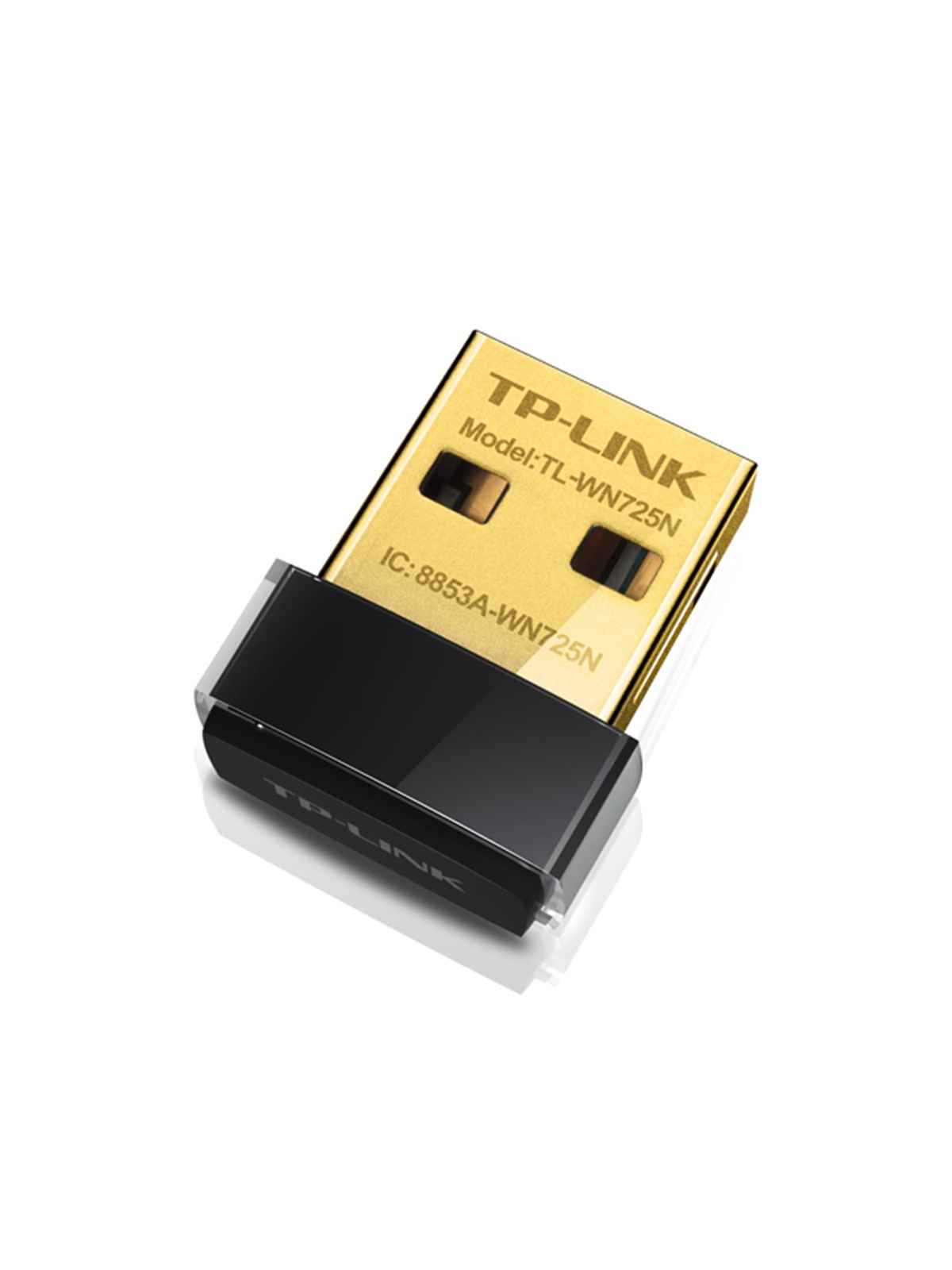 TP-Link TL-WN725N 150Mbps Wireless Network Nano USB Adapter for PC - Black
