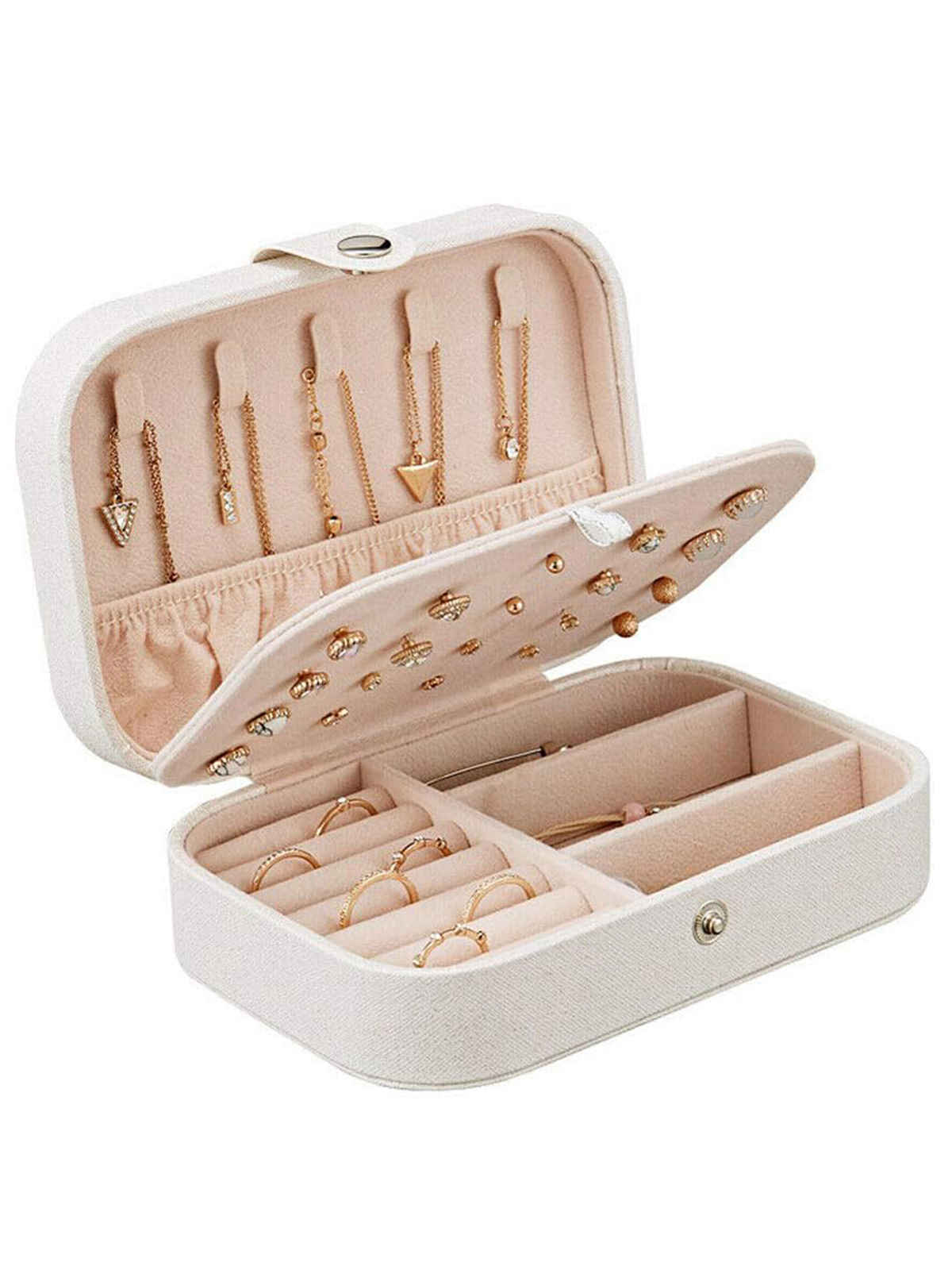 Scintillare By Sukkhi Fashion Jewellery Organisers Box PU Leather Storage Case Organizer | JB107107
