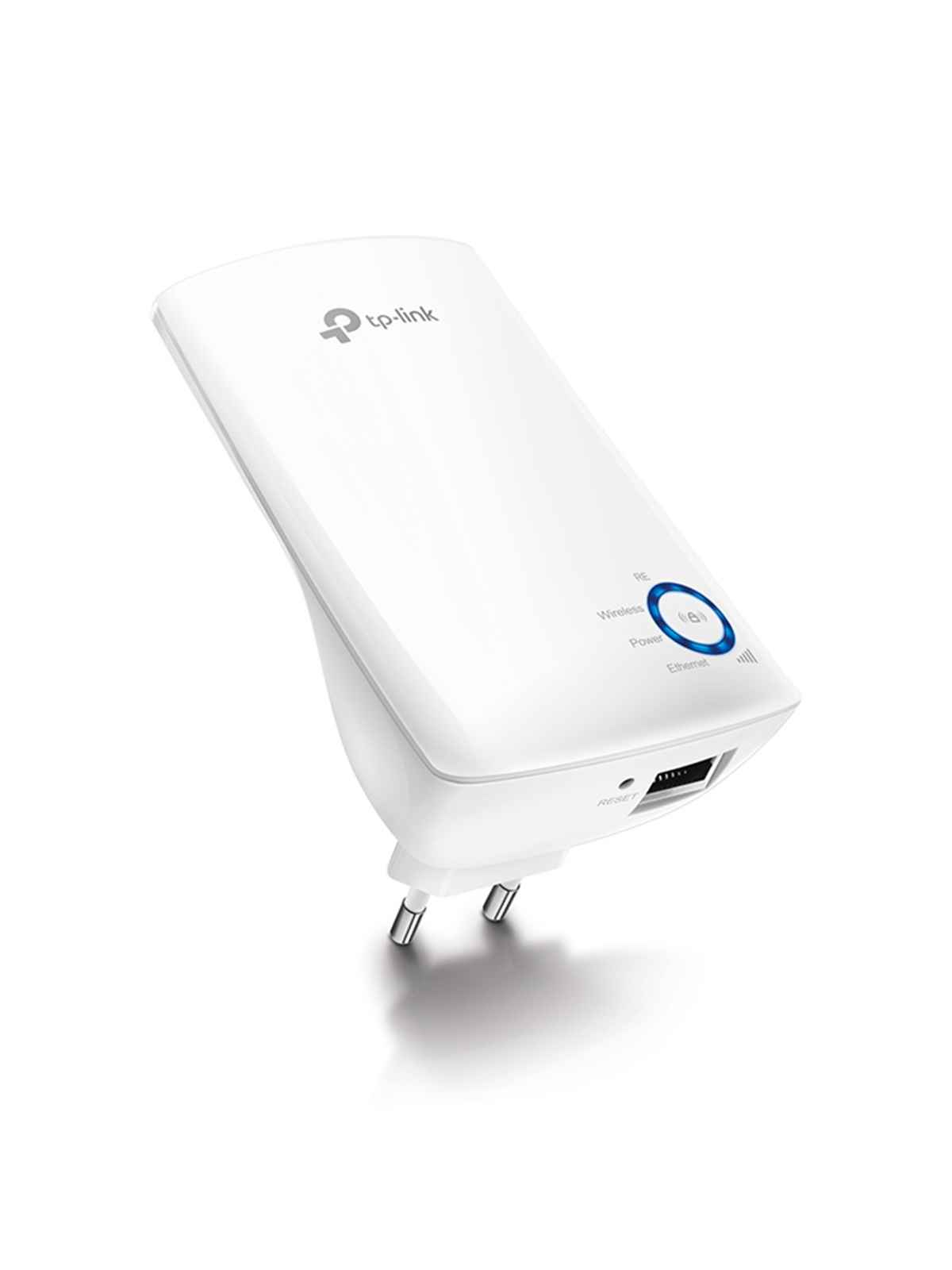 TP-Link TL-WA850RE 300Mbps Wi-Fi Wireless Range Extender, Wi-Fi Booster - White