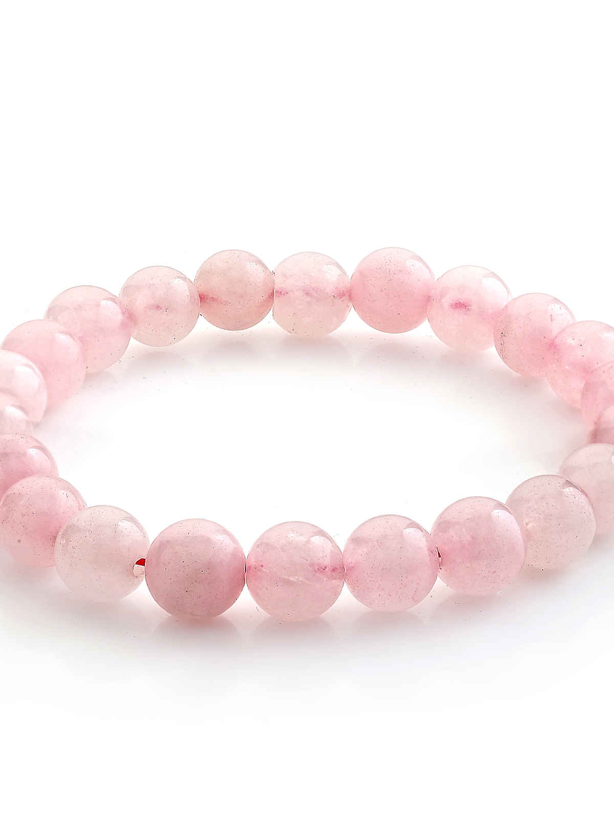 Scintillare By Sukkhi Triple Protection Natural Rose Quartz Romance Bracelet for Women & Unisex