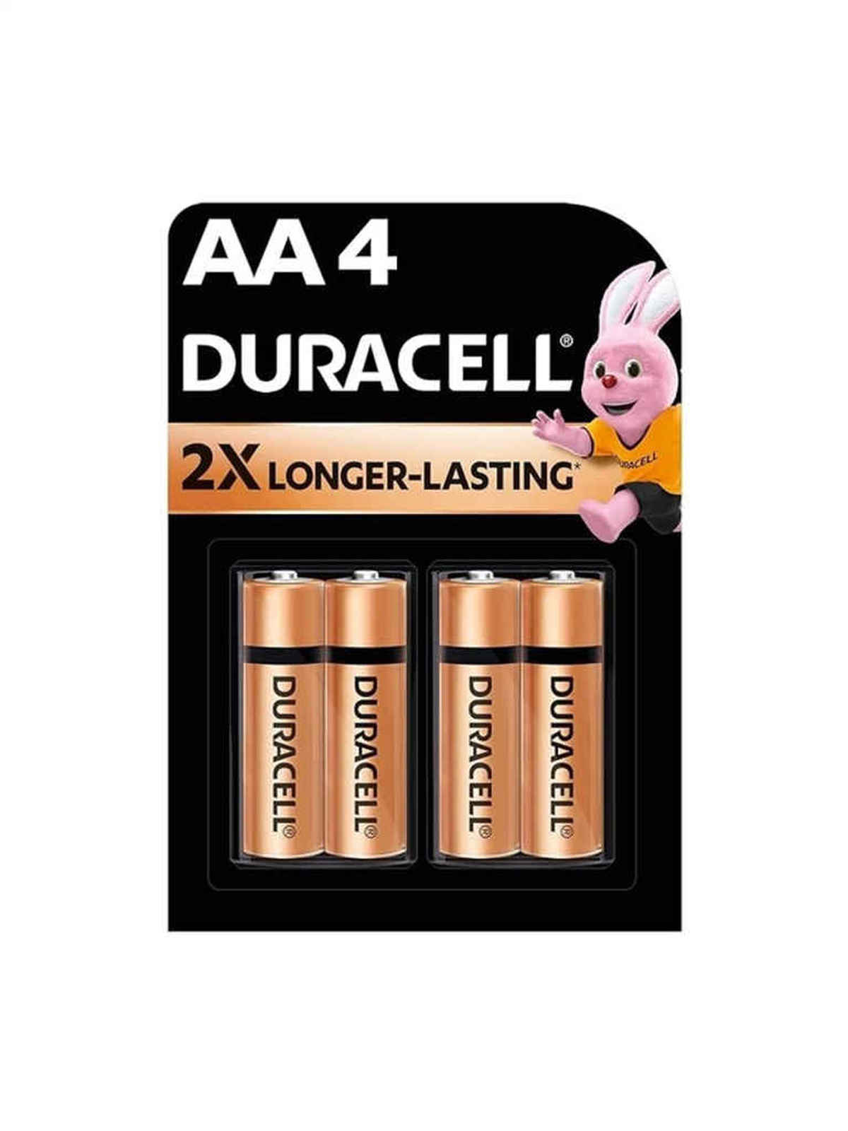 Duracell Alkaline AA Battery |Pack of 4