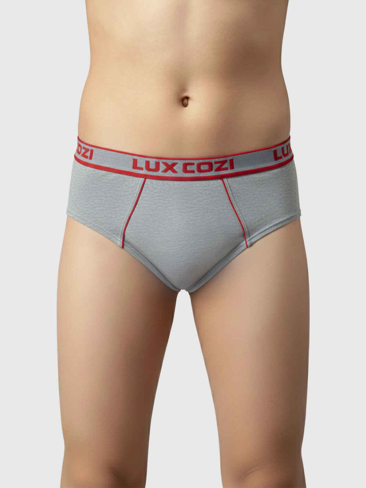 Lux Cozi Boy's Ultra Soft Outer Elastic Briefs | Assorted - 65 cm