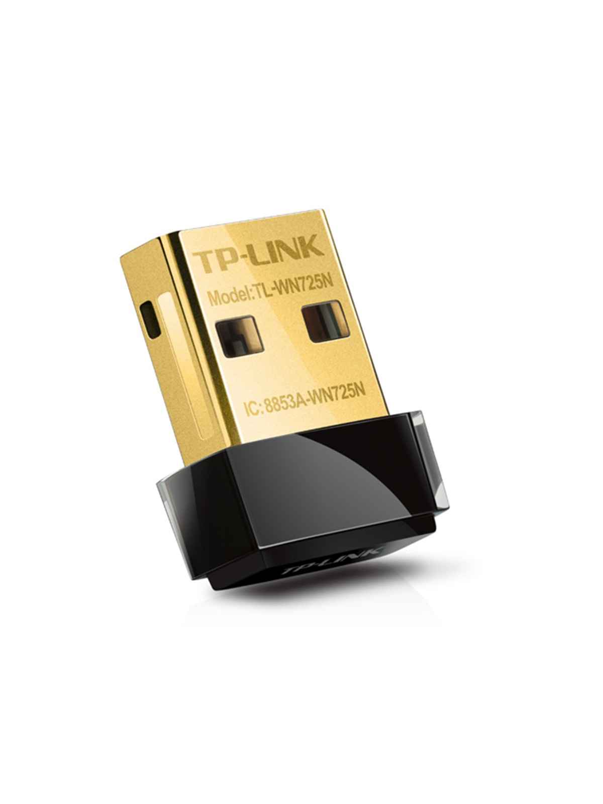 TP-Link TL-WN725N 150Mbps Wireless Network Nano USB Adapter for PC - Black