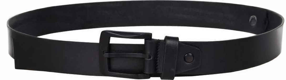 Kaezri Genuine Leather Black Buckle Belt for Men | Katabbd - 36