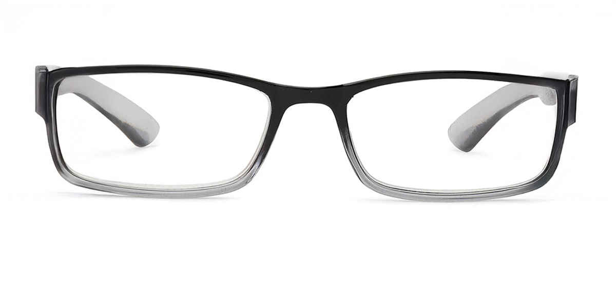 Specsmakers Unisex Solid Computer Glasses | Black and Grey - M