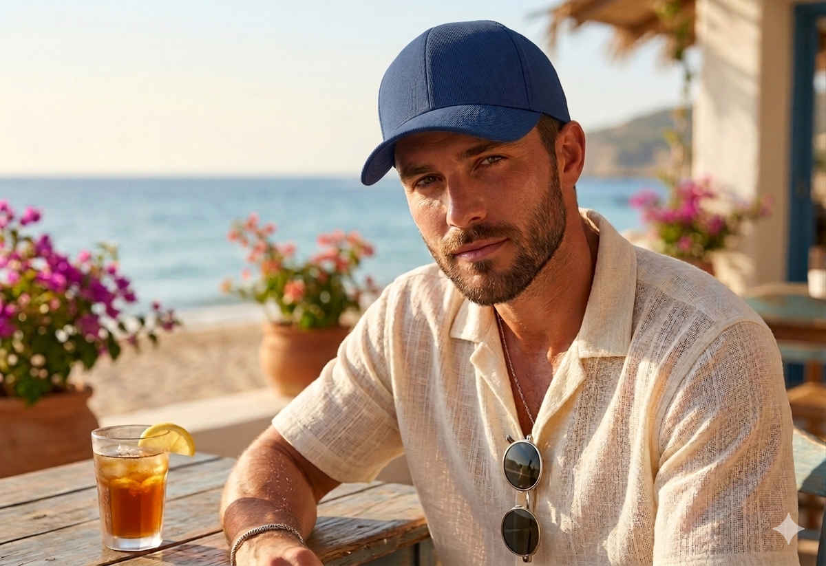 Blynk Unisex Solid Color Baseball Cap with Adjuable Back | Blue