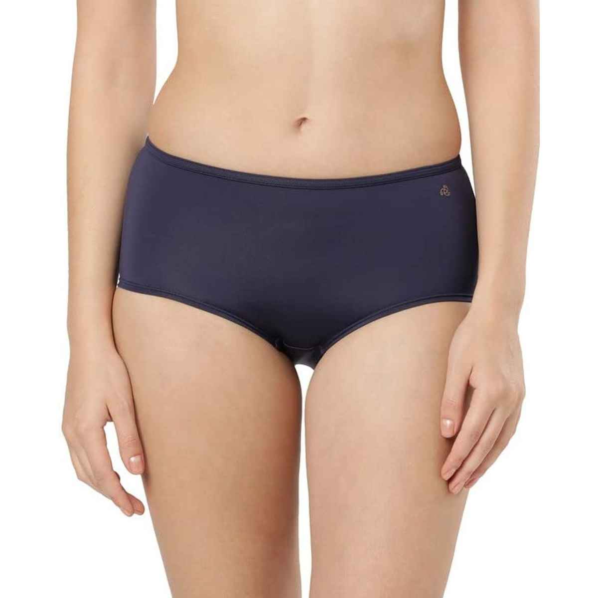 Jockey 1847 Women's Soft Touch Microfiber Nylon Elastane Stretch Underwear Brief Panty | Navy-M